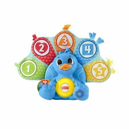 FISHER-PRICE Fisher-Price  Fisher-Price Linkimals Counting & Colors Peacock HMF12